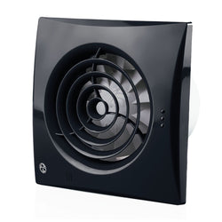 Blauberg 125mm (5") Calm Bathroom Extractor Fan with Humidity Sensor - CALMBLACK125H