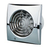 Blauberg 125mm (5") Calm Bathroom Extractor Fan with Pullcord - CALMCHROME125S