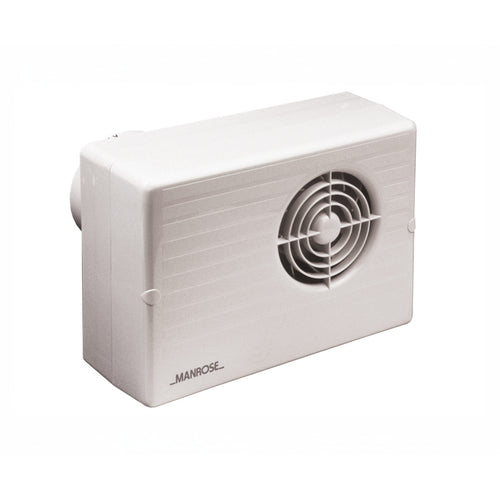 Manrose 100mm (4") Centrifugal Extractor Fan with Timer - CF200T