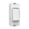 1 Gang Dimmable Kinetic Switch IP20, White - CUL-42497