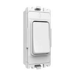 1 Gang Dimmable Kinetic Switch IP20, White - CUL-42497