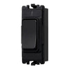 Forum 1 Gang Kinetic Switch IP20, Black - CUL-42496
