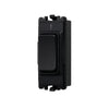 Forum Dimmable 1 Gang Kinetic Switch IP20, Black - CUL-42498