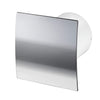Manrose 100mm (4") Bathroom Extractor Fan with Integral Timer & Aluminium Front Cover - DECO100TC
