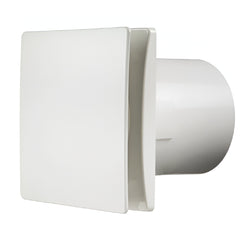 Manrose 100mm (4") Bathroom Extractor Fan with Integral Timer - DECO100TW