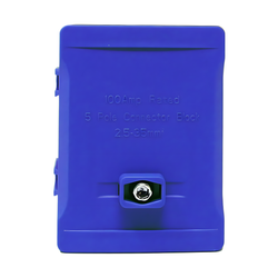 Garo DNO Block 100 Amp 5 Pole Connector Neutral Blue - DNO5N