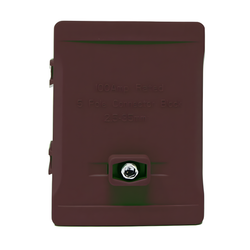 Garo DNO Block 100 Amp 5 Pole Connector Phase Brown - DNO5P