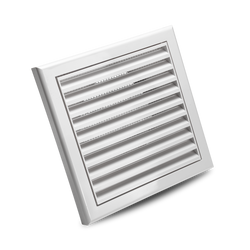 Devola 150mm Fixed Grill, White - DVFG150W