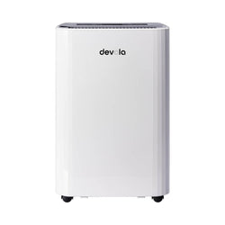 Devola 12L Platinum Compressor Dehumidifier & Air Purifier with HEPA Filter, White - DVH12L