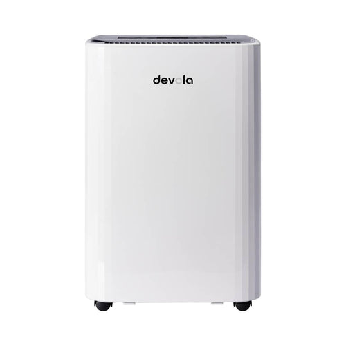 Devola 12L Platinum Compressor Dehumidifier & Air Purifier with HEPA Filter, White - DVH12L