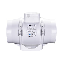 Devola 125mm In-Line Mixed Flow Extractor Fan - DVILF125