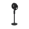 Devola Platinum Low Noise 8 Inch Air Circulator Pedestal Fan, Grey - DVPF8DCB