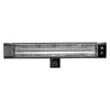 Devola Platinum 2.4kW Wall Mounted Patio Heater with Remote Control IP65 - Black - DVPH24PWMB