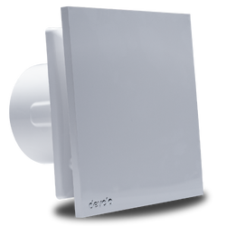 Devola 100mm Quiet Mixed Flow Tile Bathroom Extractor Fan with Timer - DVQTF100T