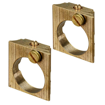 Wiska COMBI M20 Earthing Plate For 1 Gland Fitted in 206 Weatherproof Junction Box Brass - EC206
