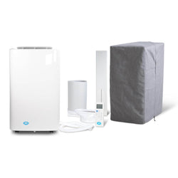 Premiair 14,000BTU Portable Air Conditioner with Remote Control, Window Kit and Dust Cover - EH1926