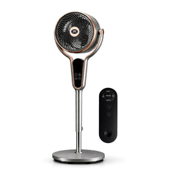 Prem-i-air 10" Stand Fan - Multi Oscillating, Built in Timer, 8 Speed Settings - Black - EH5430