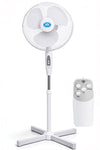 Prem-i-air 16" Pedestal Fan with Remote, Timer, Oscillation & Adjustable Height - EH5826