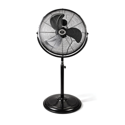 Prem-i-air 20" High Velocity Stand Fan, Adjustable Head, 3 Speeds, Robust Base & Powerful Airflow - EH5864