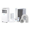 Prem-i-air 4-in-1, 8,000 Btu Portable Air Conditioner, with Remote,WiFi & dust filter, White