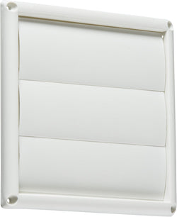 Knightsbridge 150mm Gravity Shutter - White - EX008W