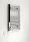 Kudox 150W Straight Electric Towel Rail 400x700mm, Chrome - KTR150STR4X7C - 429285