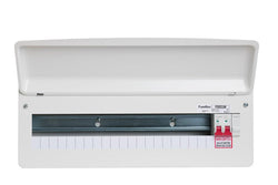 FuseBox 21 Way Main Switch RCBO Consumer Unit - F2021M