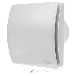Nuaire 100mm (4") Extractor Fan - Humidistat Timer And Data Logger - FAITH-PLUS-SELV
