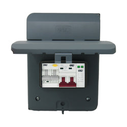 Garo IP65 EV Consumer Unit MCU 5 Module, SPD, Isolator & 40 Amp MCB