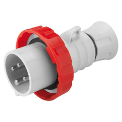 Gewiss 32A Plug 3P+E, 400V IP67 - GW60041H