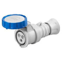 Gewiss 16A Connector 2P+E, 230V IP67 - GW62026H