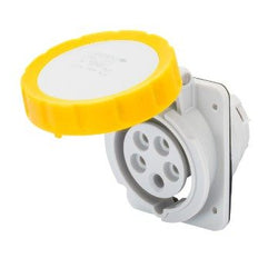 Gewiss 16A Flush Socket Outlet 2P+E, 110V IP67 - GW62224H