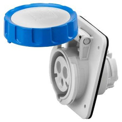 Gewiss 16A Flush Socket Outlet 2P+E, 230V IP67 - GW62227H