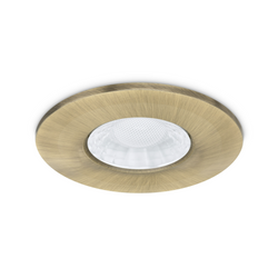 JCC X50 Fire rated downlight Bezel Aluminium Brass - JC1107/BR