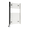 Kudox 200W Straight Thermostatic Towel Rail 400x1100mm, Chrome - KTR200STRTH4X11C - 349959