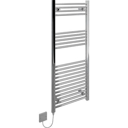 Kudox 70W Straight LST Towel Rail 500x1200mm, Chrome - KTR70STRLST5X12C - 348976