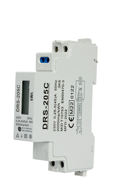FuseBox 45A Single Phase Energy Meter - KWH1M45