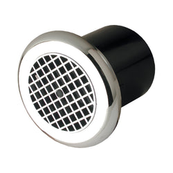 Manrose 100mm Low Profile Circular Extractor Fan, Chrome - LP100CSC