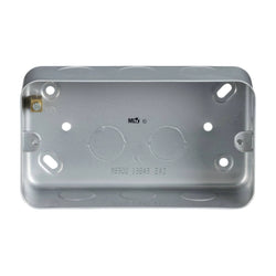Knightsbridge Metal Clad 2G Back Box - M8900