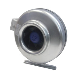 Manrose 200mm (8") Inline Centrifugal Commercial Extractor Fan, Metal - MET200