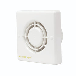 Manrose Gold 12W Axial Bathroom Extractor Fan with Timer - MG100T