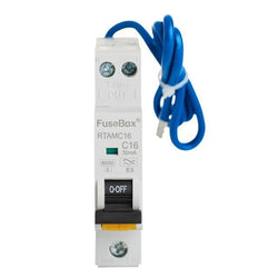 FuseBox 16A C Curve, Mini RCBO - RTAMC16
