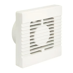 Manrose 150mm (6") Axial Wall/Ceiling Bathroom Extractor Fan, Standard - NVF150S