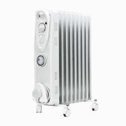 Status 2000W Oil Filled Radiator with Timer - White - OHF9-2000WT1PKB