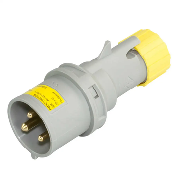 Lewden 32A 2P+E 110V Plug IP44 - PM32-1000FPB