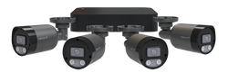 ESP Rekor 24/7 Rekor IP 24/7 IP Poe 2MP 4CH 4 Camera Bullet Kit 1TB Grey - RC24KB4G