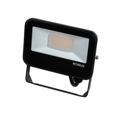 Robus Selest 10W Floodlight IP65 CCT3 C/W 1m Flex Black - RST10CCT3-04