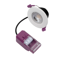 Robus Triumph Express 4.2W - 6W Tilt Multi Wattage Downlight, Colour Temperature Adjustable - RTETX-01