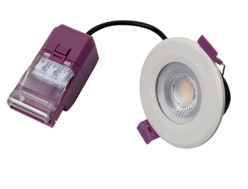Robus Triumph Express 4.2W - 6W Fixed Multi Wattage Downlight, Colour Temperature Adjustable - RTEX-01