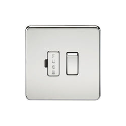 Knightsbridge Screwless 13A Switched Fused Spur Unit - Polished Chrome - SF6300PC